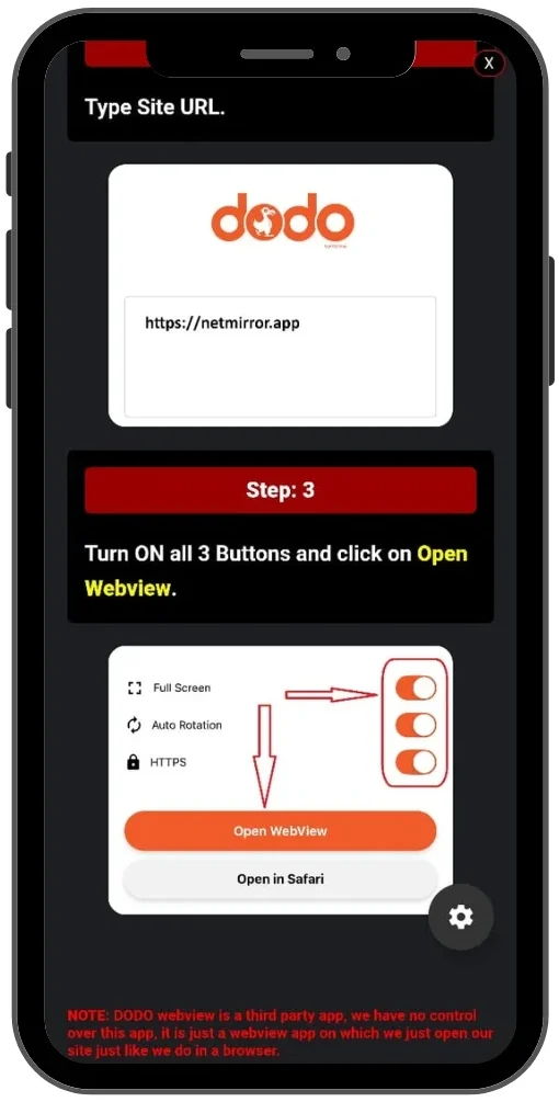 net mirror app download